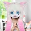 Furry Head Soft Plush Costume Accessory view 2