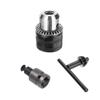 Vibsky Drill Chuck Adapter, 1.5–13 mm, 1/2"-20 UNF, Quick-Change, 3-Pack view 1