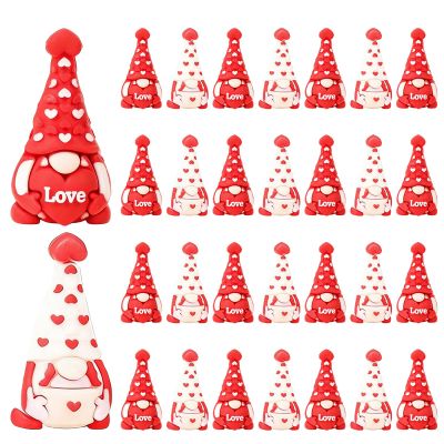 Generic GNOME Valentine's Day 30-Piece Heart-Shaped Miniature Figurine Set