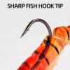 Saltwater Fishing Lures, 5-Piece Simulated Shrimp Set view 3