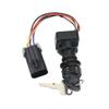 ResGcx 3-Position Ignition Key Switch with Wiring Harness for Outboard Motors, 87-897716K01 / 897716 / 8M0059686 Replacement view 2