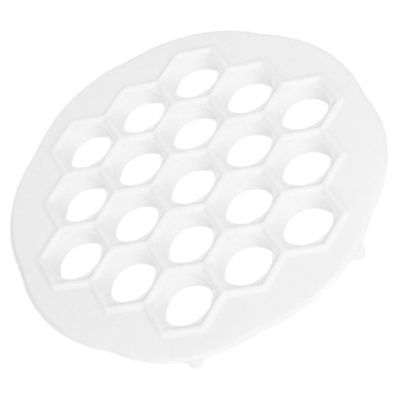 Tofficu Metal Dumpling Mold, 19-Hole Pelmeni Maker