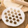 Tofficu Metal Dumpling Mold, 19-Hole Pelmeni Maker view 4