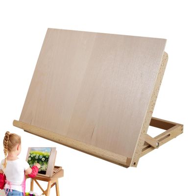 Adjustable-Angle Tabletop Painting Easel