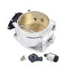 Throttle Body for Cadillac CTS V-Series LS1-LS7 LSX, 102/92 mm, 4-Bolt, Silver view 1