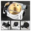 Throttle Body for Cadillac CTS V-Series LS1-LS7 LSX, 102/92 mm, 4-Bolt, Silver view 4