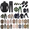 PBTMCD Tactical Combat Uniform Set with Integrated Elbow and Knee Pads for Hunting and Airsoft, Mandrake, XL view 2