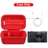 Canboc Carrying Case for Sony ZV-1 / ZV-1F / ZV-1 II Cameras, Red view 2