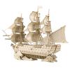 VILLCASE Realistic Historical Sailing Ship Model Kit for Adults view 1
