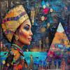 MAYINGOU Egypt Diamond Painting Kit for Adults, Woman Design, 5D DIY Craft Set, 30 x 40 cm, 4-7005 view 1