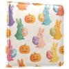 DIY Leather Scrapbook Album Bunny Egg Pumpkin, Self-Adhesive PU Leather Photo Memory Book for Weddings, Travel & Family view 1