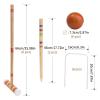 Croquet Set, Spike Ball Set, Fun Outdoor Lawn Game view 2