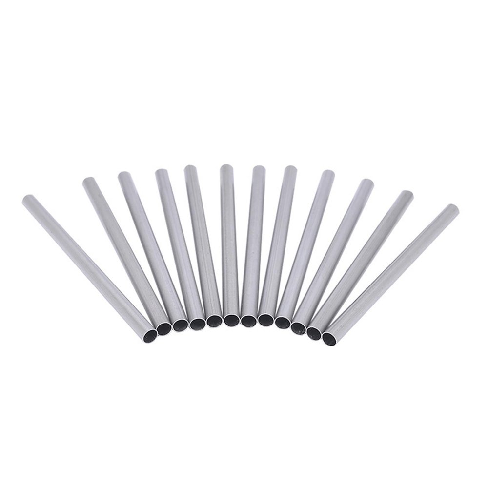 304 Stainless Steel Capillary Tube, 1/2/5 Pieces, Hollow Round, 312 mm OD, 250 mm Long, Durable Aluminum Tube