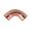 BKGWCSOR 1/2", 3/4", 1", 12.7, 16, 19, 22, 25.4, 28.6, 32–67 mm ID Copper End-Feed Long-Radius 90° Elbow Fitting Coupler for Air Conditioners (42 mm ID, 1.2 mm Wall) view 1