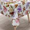 KEVKUS Oilcloth Tablecloth, 160 cm Wide, Embossed Floral Design B5031-01, Custom Size and Shape view 1