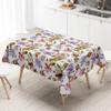 KEVKUS Oilcloth Tablecloth, 160 cm Wide, Embossed Floral Design B5031-01, Custom Size and Shape view 3