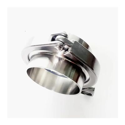 ICYJRFHLTF 2.5-inch Tri-Clamp for 60 mm Pipe OD, Stainless Steel