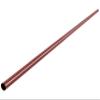 Snow Guard Tube 100 cm, Roof Snow Retention Tube, RAL 3009 Chestnut Red view 1
