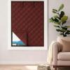 Generic Wind- and Soundproof Window Insulation Set, 3-Layer Thermal Curtain for Cold-Proof, Waterproof Windows, 80/100/120/180/200 cm, Thick Insulating Film, Red, 39 x 95 in/100 x 240 cm view 1
