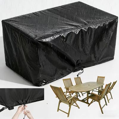 Waterproof Garden Furniture Cover 170 x 120 x 80 cm, 600D Oxford, UV- and Wind-Resistant
