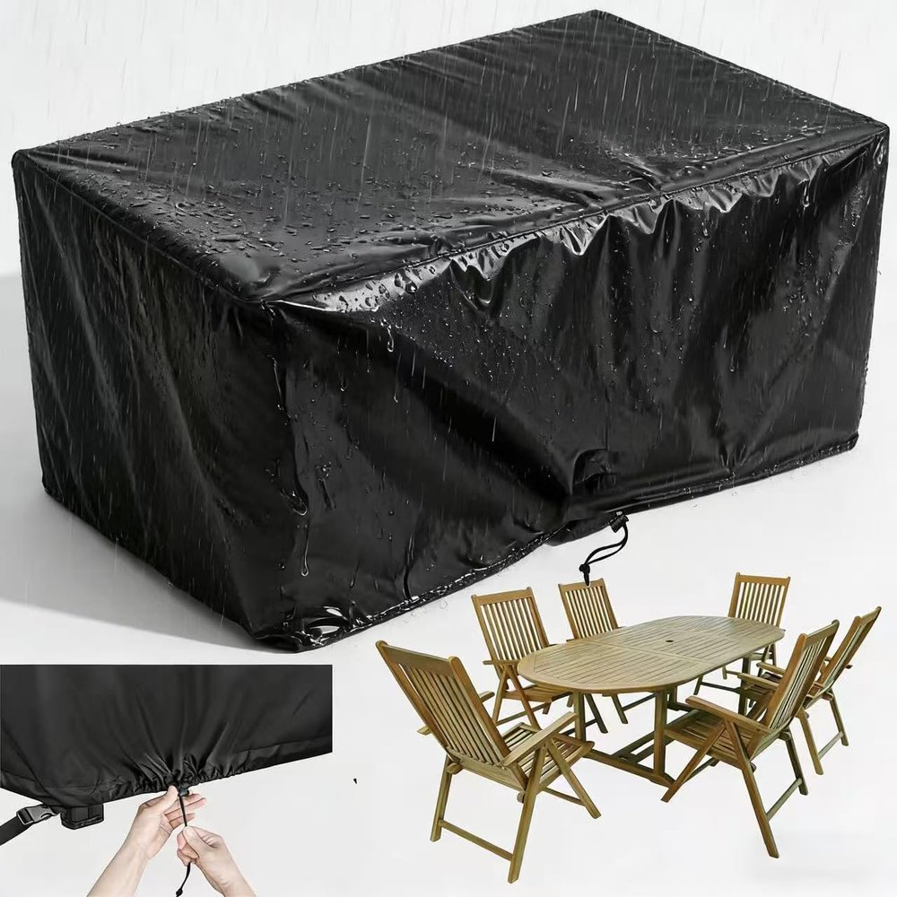 Waterproof Garden Furniture Cover 170 x 120 x 80 cm, 600D Oxford, UV- and Wind-Resistant