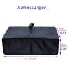 Turntable Cover 48 x 40 x 17 cm, 600D Oxford Cloth, Dust Protector view 2