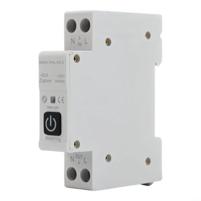 DIN Rail Circuit Breaker with Remote Control and Energy Monitoring