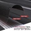 No-Drill Clip-On Double Roller Blind, 89 x 80 cm, Black, Privacy or Sheer, Wall-Mount Cassette view 3