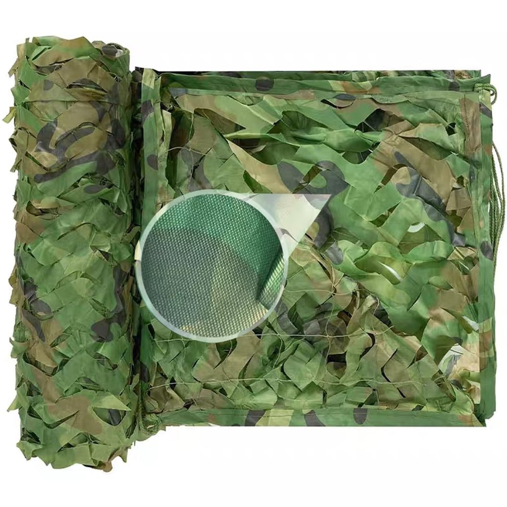 Generic Camouflage Net 2x3.0 m / 3x6 m / 4x5 m / 6x8 m, Oxford Camouflage Sunshade & Privacy Net for Hunting, Camping, Garden & Party Decor (W8 x H13.0 m)