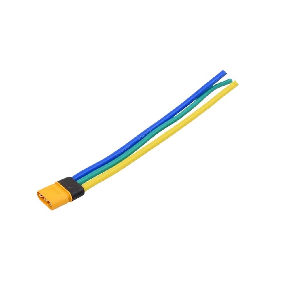 Male and Female Wire Connectors, XT60/XT90/EC5 Extension Cable (MR30-M, 18 AWG)