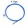 K/PT100 M3/M4 Bolt-Head Temperature Sensor, PT100 M5 Cable, 5 m view 3