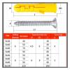 Plastic Expansion Anchors with Drywall Screws, M6/M8/M10, Multiple Packs view 2