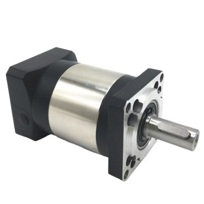mXCDtRptJ DC Stepper Motor NEMA 17 Planetary Gearbox Reduction Unit, 4:1, 5:1, 10:1, 7–12 Arcmin Spur Gearbox for 40 mm Servo Motor (Ratio 40, 5 mm Input)