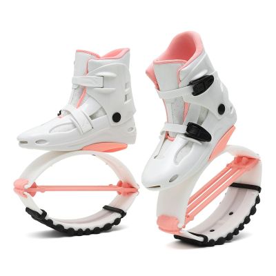 JCWGLY Kangaroo Jump Boots with High Rebound, Fitness Bounce Shoes for Women, Lightweight Agility and Balance Training (M/36-38)