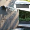 120 cm Stainless Steel Waterfall Fountain Spillway for Pools, Gardens, Patios, and Indoor or Outdoor Use, Silver Finish view 1