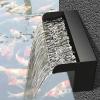 Stainless Steel Waterfall Fountain Set for Indoor and Outdoor Use view 1
