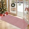 Voxirum Kitchen and Hallway Runner Rug, Washable, Non-Slip, Rose Pink, 70 x 400 cm view 4