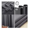 LIHUANE Thermal Blackout Curtain, 170 x 230 cm, Gray view 2