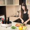 Rotating Kitchen Organizer with 4 Feet view 3