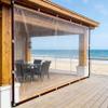 Transparent Waterproof Tarp with Eyelets, 160 x 570 cm view 1
