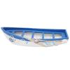 NUOBESTY Large Wooden Boat Model, Christmas Party Nautical Table Decor view 1