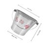 Angoily Stainless Steel Sand Bucket for Firefighting and Emergency Use view 2