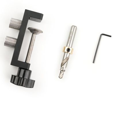 Aluminum Profile Drill Guide with Positioning Fixture for 20, 30, and 40 Series