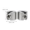 Healeved 2-Piece 316 Stainless Steel Wire Rope Clamp, Corrosion-Resistant M4 Fastening Clamp view 2