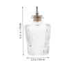 SAFIGLE Japanese Retro-Style Glass Bitters Bottles, 2-Piece Set view 2