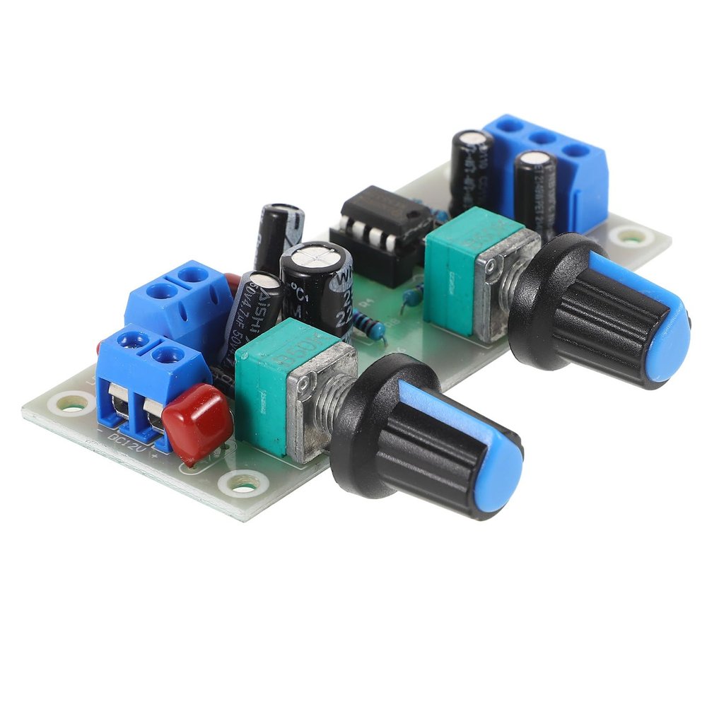 Subwoofer Preamplifier Board, 10–24 V, Green FR-4 PCB