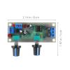 Subwoofer Preamplifier Board, 10–24 V, Green FR-4 PCB view 2