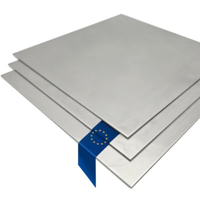 Stahl-Shop24 Aluminum Sheet 400 x 1500 x 0.5 mm EN AW-Al 99.5, Raw