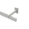 INTERDECO Single-Track Internal-Channel Curtain Rod, White, 480 cm view 1