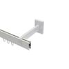 INTERDECO Single-Track Internal-Channel Curtain Rod, White, 480 cm view 3